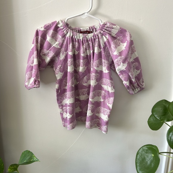 MILKBARN 12-18mo Elephants print Top. - Picture 1 of 5